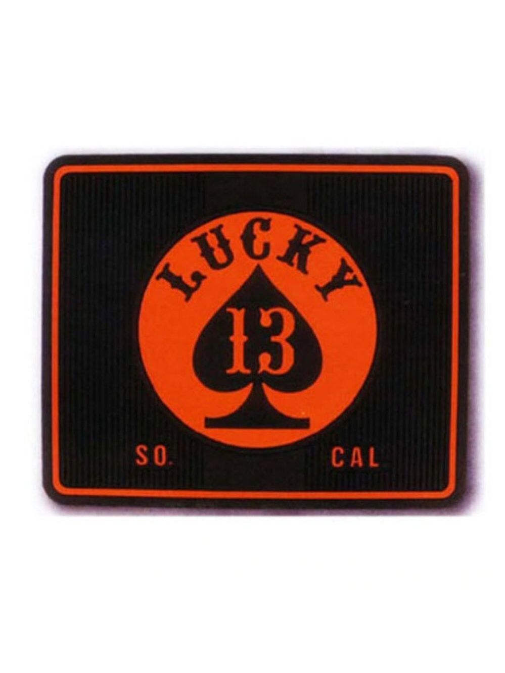 Lucky 13 Circle Spade Utility Mat
